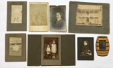 (8) Cabinet Card Photographs
