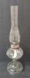 Kerosene Lamp with Glass Shade 21 1/2