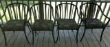 Set of (4) Outdoor Chairs
