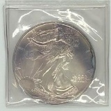 1994 One Dollar One Ounce Silver Eagle Bullion