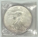 1995 One Dollar One Ounce Silver Eagle Bullion