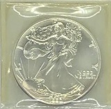 1990 One Dollar One Ounce Silver Eagle Bullion