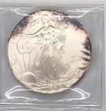2010 One Dollar One Ounce Silver Eagle Bullion