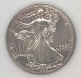 1989 One Dollar One Ounce Silver Eagle Bullion