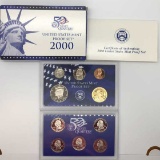 2000 United States Mint Proof Set:with Certificate