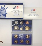 2005 United States Mint Proof Set with Certificate