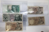 Assorted Foreign Currency: