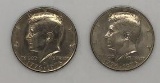(2) 1776-1976 Kennedy Half Dollars -