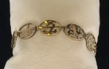14 Kt. Yellow Gold Link-Style Bracelet with