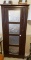 One Door Cabinet with (4) Punched Tin Panel