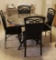 Round Kitchen Table w/4 Chairs 42