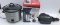(3) Small Kitchen Appliances:  One Mug Coffee