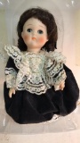 Ginny Porcelain Fully Jointed Doll In Box