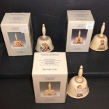 (3) Hummel Annual Bells with Original Boxes: