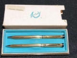 Garland Pen/Pencil Set Engraved 1/20 12kt Gold