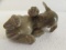 Vintage Royal Copenhagen Lying Dachshund Puppy