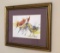 Framed and Matted Bird Print by Ellen Moriarty -