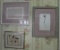 (3) Framed & Matted Prints:  10 1/4