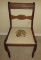 Vintage Chair with Needlepoint Seat