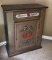 Painted 1-Door, 1- Drawer Cabinet —26” x 13 1