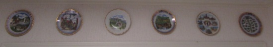 (6) Souvenir Plates: Bockling