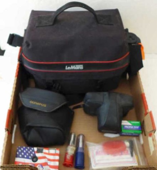 (3) Camera Cases & Camera Accessories