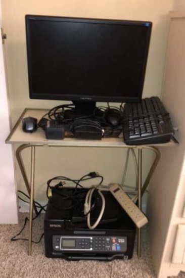 Assorted Electronics: Epson Printer, 17” C