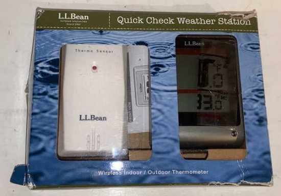 LL Bean Quick Check Weather Station