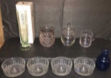 Assorted Glassware:  Passglas Fran Wasa 8 1/2