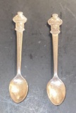 (2) Rolex Geneve Souvenir Spoons