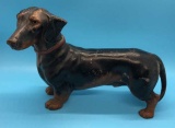 (3) Iron Dachshund Figurines