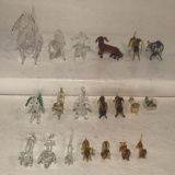 (20) Crystal/Glass Dachshund Figurines