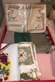 Assorted Place Mats and (2) Tablecloths