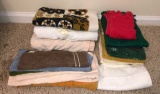 Assorted Towels: Bath Towels, Hand Towels,