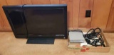 Visio Widescreen TV, Trutech DVD Player, HDMI