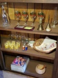 (3) Shelves of Assorted Items