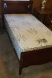 Mahogany Bed- Twin Size