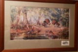 #Framed & Double Matted Print by Jack C. DeLoney,