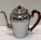 Chrome Coffee Pot with Bakelite Handle