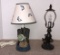 (2) Table Lamps, 15’ to Top of Finial