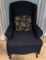 Queen Anne-Style Wing Chair--Matches Lot 29