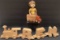 5- Piece Wooden Train Set “Ben” and Hand Crafted