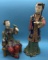 (2) Chinese Figurines