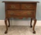 Thomasville Queen Anne 2-Drawer Nightstand