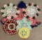 Assorted Crocheted Doilies, etc.