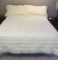 Full Size Eyelet Comforter and (2) King Size