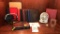 Assorted Office Supplies including 3-Ring Binders,