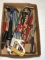 Assorted Hand Tools Including Hack Saw, Hammer,