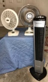 (3) Electric Fans