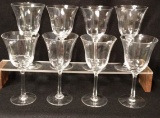 (8) Lenox Crystal Stemware - Water